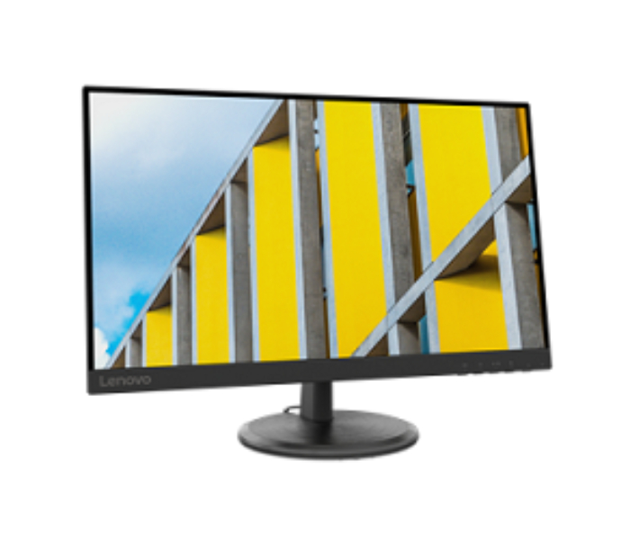 Lenovo 62AAKAT6UK C27-30 Monitor 27 Inch VA Panel Input Connectors Desktop - Black - Zoom Image 2