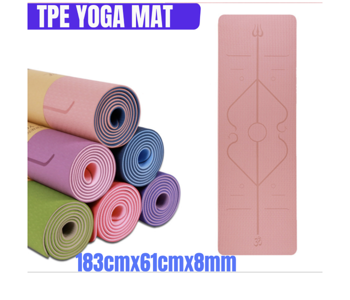 Factory Customize High Quality Eco-Friendly TPE/EVA/PVC Yoga Mats for Adult  - China Yoga Mat and TPE Yoga Mat price