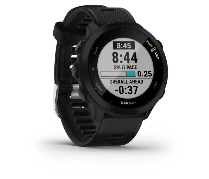 Garmin 010-02562-10 Forerunner 55 GPS EU Smart Watch - Black - Zoom Image 3