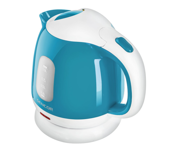 Sencor SWK 1017 TQ 1 Litre 1100 Watts Kettle - Blue and White - Zoom Image 3