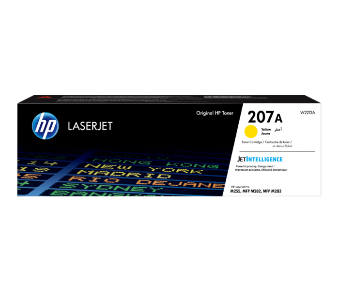 HP W2212A 207A Original LaserJet Toner Cartridge - Yellow - Zoom Image