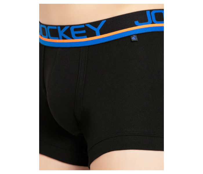 Jockey FP03 Popcolor Modern Trunk for Men Small - Black - Zoom Image 5