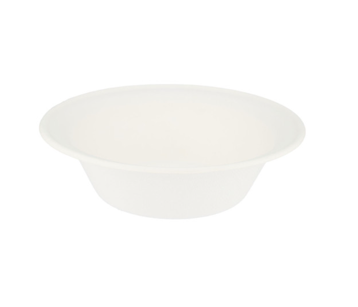 Hotpack HSMBDWB24C Set of 5 Pieces 24Oz Bio-Degradable Wide Rim Bowl With Lid - Zoom Image 4