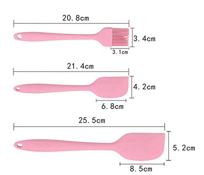 Set of 5Pieces Cooking Tools Kit - Pink - Zoom Image 3