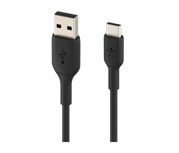 Belkin CAB001bt1MBK Pvc Usb-C To Usb-A Cable 1M - Black - Zoom Image 2