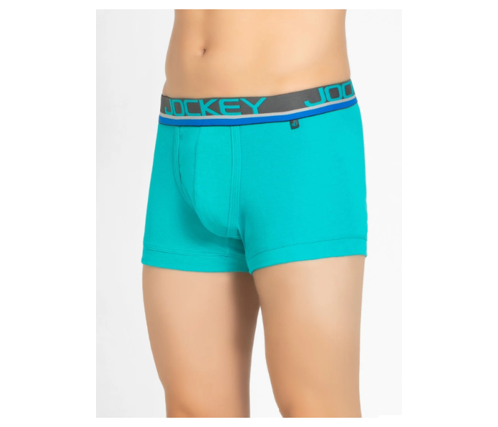 Jockey FP03 Popcolor Modern Trunk for Men Medium - Sky Blue - Zoom Image 2