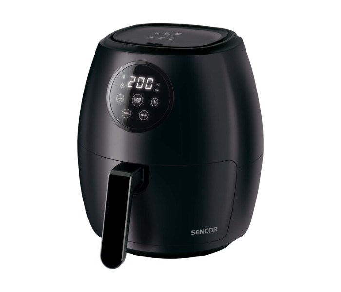 Sencor SFR 5030BK-MEG2 1300 Watts Digital Air Fryer - Black - Zoom Image 1