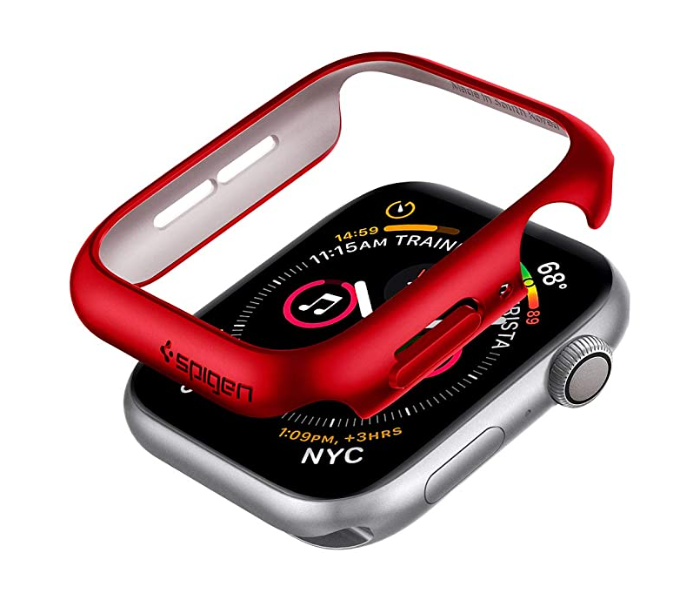 Uniq Nautic 44mm Watch Case With IP68 Water-Resistant Tempered Glass Screen Protection - Red - Zoom Image