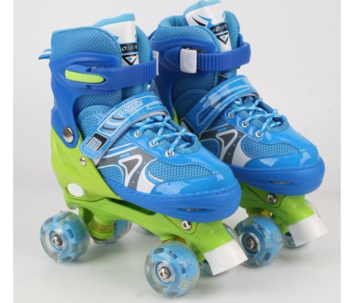 BW-168 Medium Skating Shoe for Kids - Blue - Zoom Image