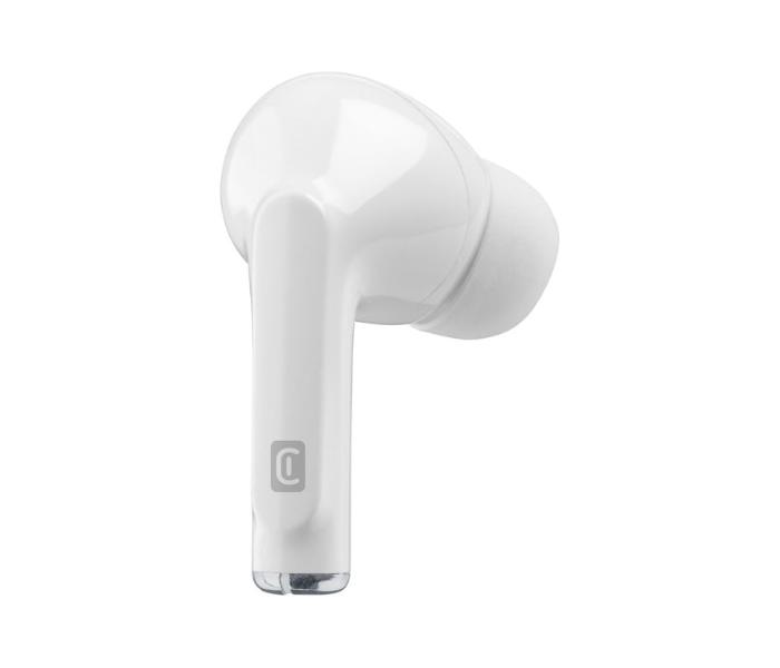 Cellularline BTFLICKTWSW Flick Tws Universal Bluetooth Earphones - White - Zoom Image 2