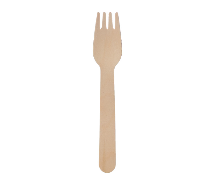 Hotpack HSMWFB Set of 50 Pieces Wooden Fork - Zoom Image 3