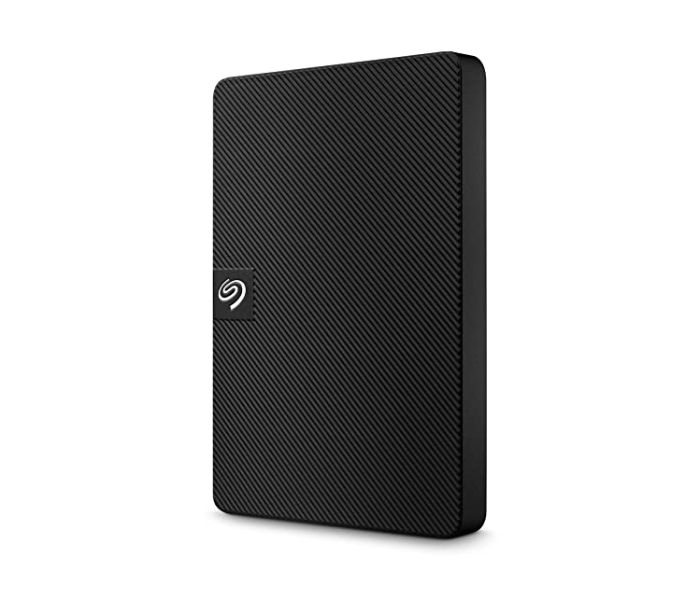 Seagate STKM1000400 1TB HDD Portable Expansion Drive with Rescue - Black - Zoom Image 1