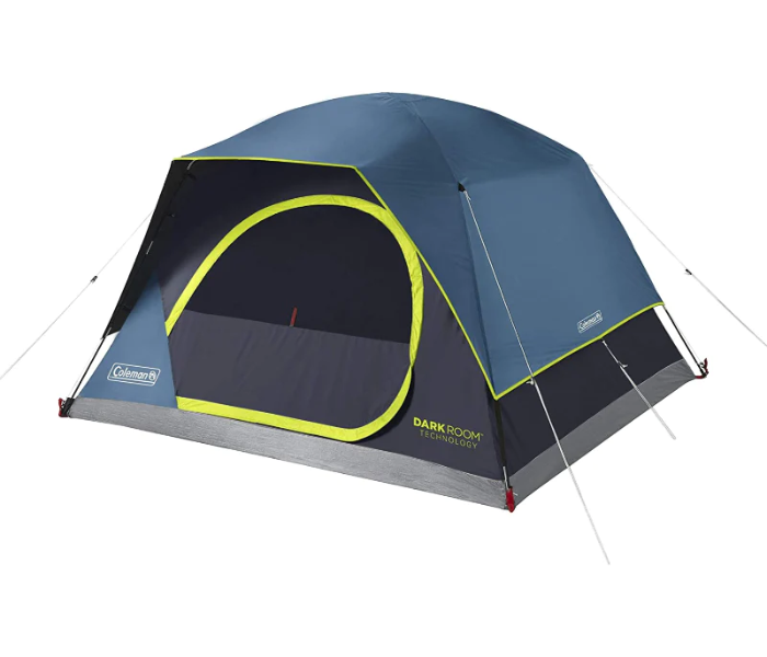 Coleman 2000037937 Skydome Camping Tent 4 Person Dark Room - Zoom Image 1