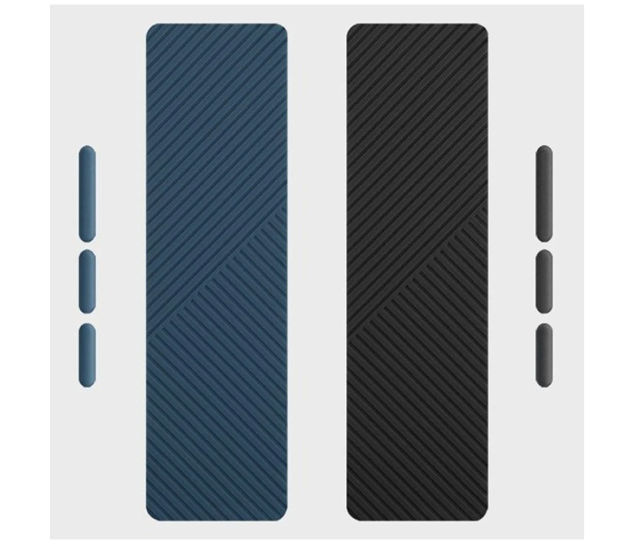 Uniq iphone 12 Pro Max Heldro Flexgrip Band - Black and Blue - Zoom Image 1