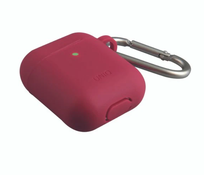 Uniq Vencer Airpods 3RD Gen Silicone Hang Case - Maroon - Zoom Image 2