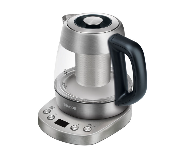 Sencor SWK 1080SS 2200Watts Electric Kettle With Tea Strainer - Silver - Zoom Image 2