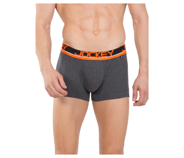 Jockey FP03 Popcolor Modern Trunk for Men Medium - Dark Grey - Zoom Image 1