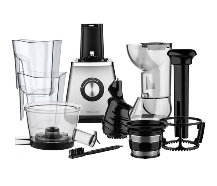 Sencor SSJ 4070SL 400Watts Slow Juicer - Silver and Black - Zoom Image 3