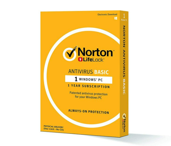 Norton Antivirus Basic 1 User 1 Year  - Zoom Image 1