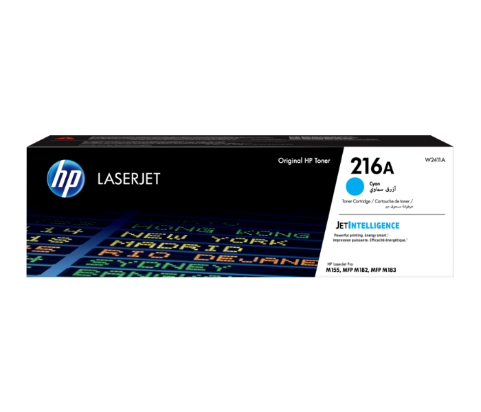 HP W2411A 216A Original LaserJet Toner Cartridge - Cyan - Zoom Image