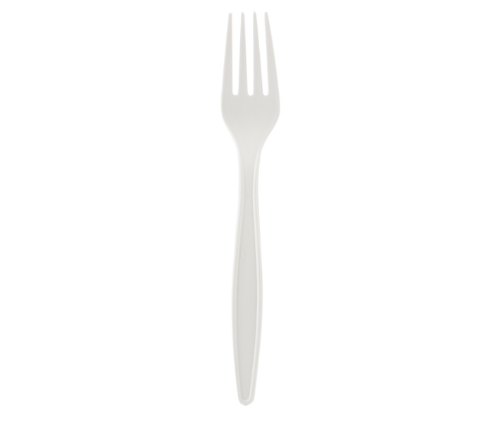 Hotpack BDPFHD Set of 50 Pieces Heavy Duty Bio Degradable Fork - Zoom Image 2