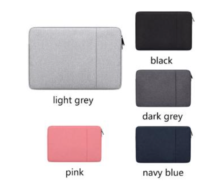 Lightweight 13.3 Inch Compatible Laptop Protective Pouch - Grey - Zoom Image 2