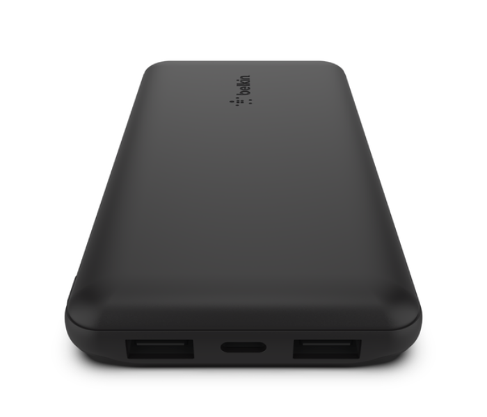 Belkin BPB011btBK 10K Power Bank With Usb-C 15W, Dual Usb-A, 15Cm Usb-A To C Cable - Black - Zoom Image 4