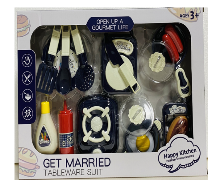 Cooking Play Set Tableware for Kids - Zoom Image