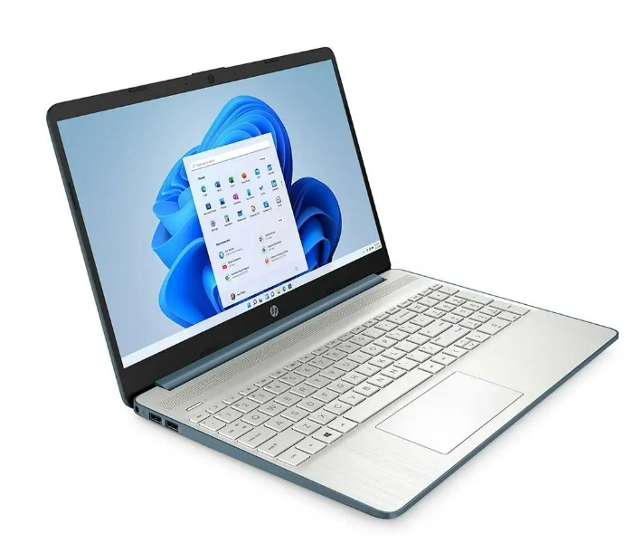 HP 15S-EQ3009NE -6P155EA 15.6 Inch AMD Ryzen™ 5 5625U Processor 8GB RAM 512GB SSD Windows 11 English-Arabic Keybord - Blue - Zoom Image 2