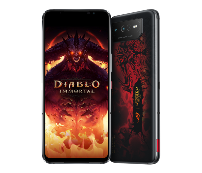 Asus ROG Phone 6 16GB RAM 512GB Gaming Phone Diablo Immortal Edition - Black - Zoom Image 2