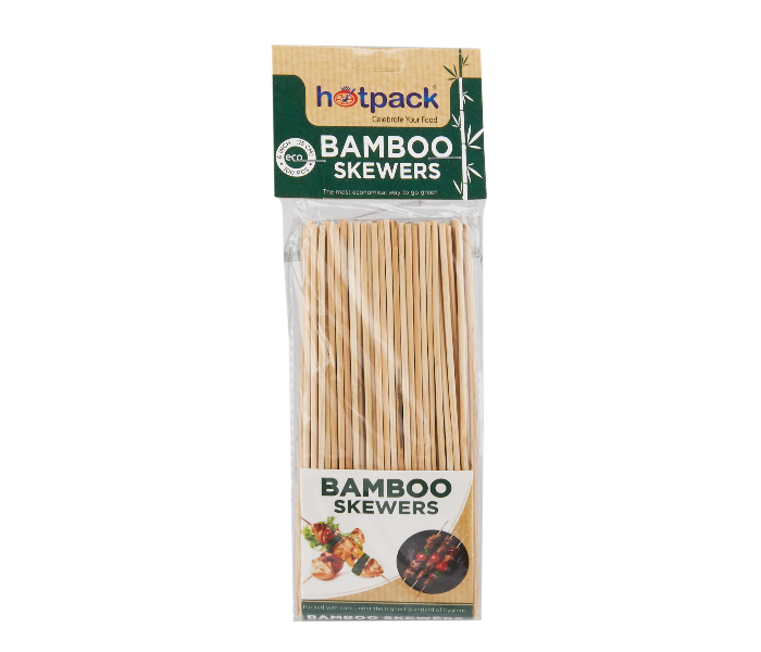 Hotpack HSMBS6 Set of 100 Pieces 15cm Bamboo Skewer - Zoom Image 1