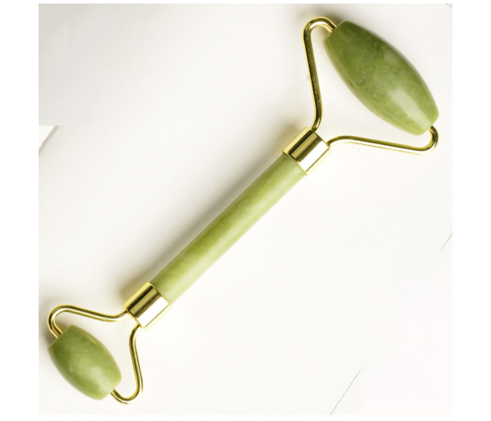 Zinc Alloy Frame Noisless Jade Roller for Facial Massage - Zoom Image 1