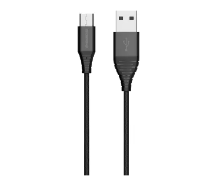 Riversong CM32 USB Cable 2.4 A 1 meter Mobile Charger Alpha S Cable - Black - Zoom Image 1