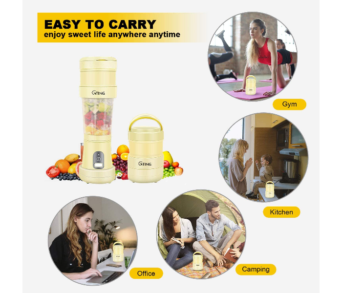 Portable Folding Juicer - Yellow-B - Zoom Image 2