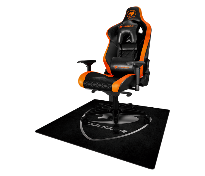 Cougar CG-CHAIRMAT-COMMAND Chair Floor Mat Prevents Scratching The Floor When Moving Your Chair Around During Gaming Sessions - Black - Zoom Image 3