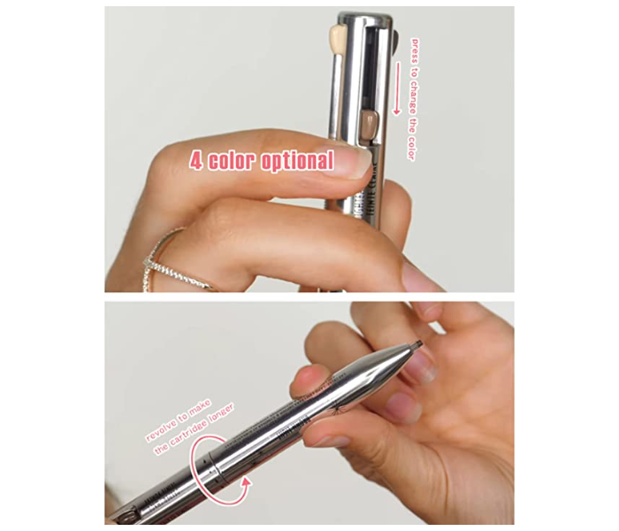 4 in 1 Waterproof Highlighter Eyebrow Contour Pen Pencil Cosmetic tool - Zoom Image 4