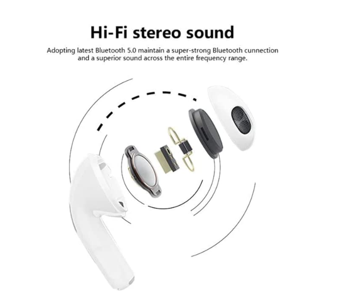 True Wireless Stereo In-Ear Earphone (White) - Zoom Image 3