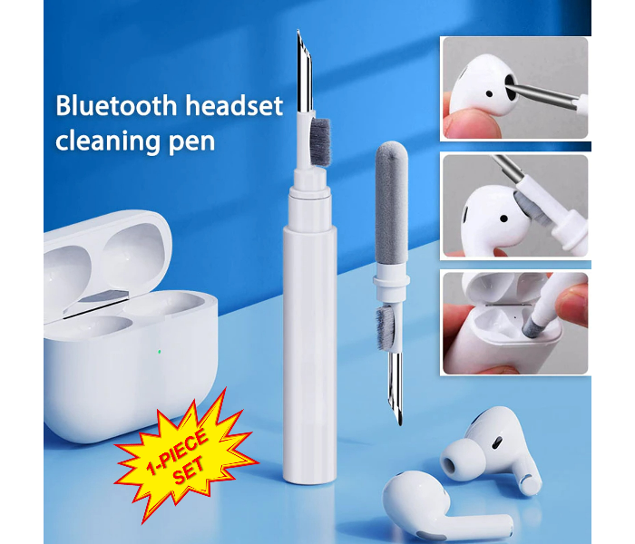 SARI Cleaning Kit for Earbuds Airpods Airdots Freebuds with Pen Brush Sponge- 1 Pc Set - Zoom Image 4