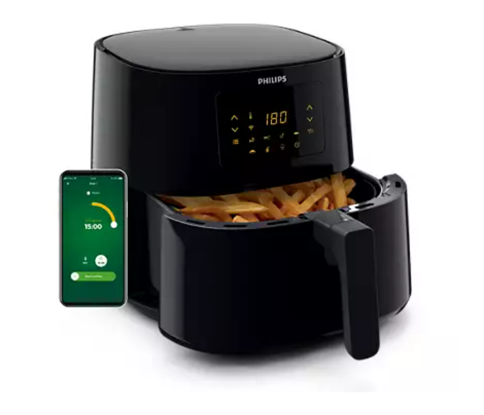 Philips HD9280-91 5000 Series  XL 1.2Kg 6.2L 2000  Watts Air fryer - Black - Zoom Image 1