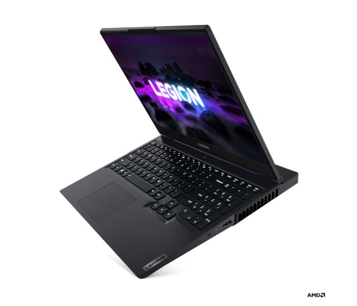 LENOVO LEGION 5  15ACH6H-82JW00LRAX 15.6 Inch FHD AMD R7 5800H Processor 16GB RAM 512GB SSD 4GB NVIDIA RTX 3050TI Graphics Windows 11 Home English-Arabic Keyboard - Phantom Blue - Zoom Image 5