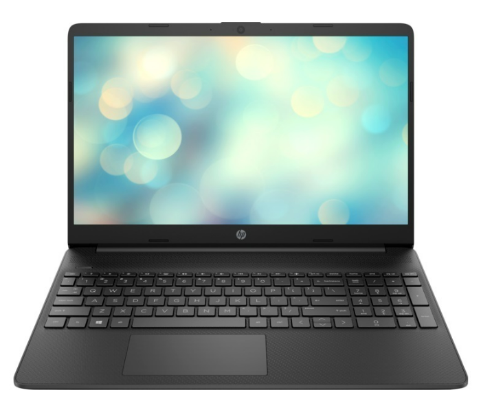 HP 15s-FQ5000nia 15.6 Inch Intel Core i3-1215U 8GB RAM 256GB SSD DOS - Jet Black - Zoom Image 1