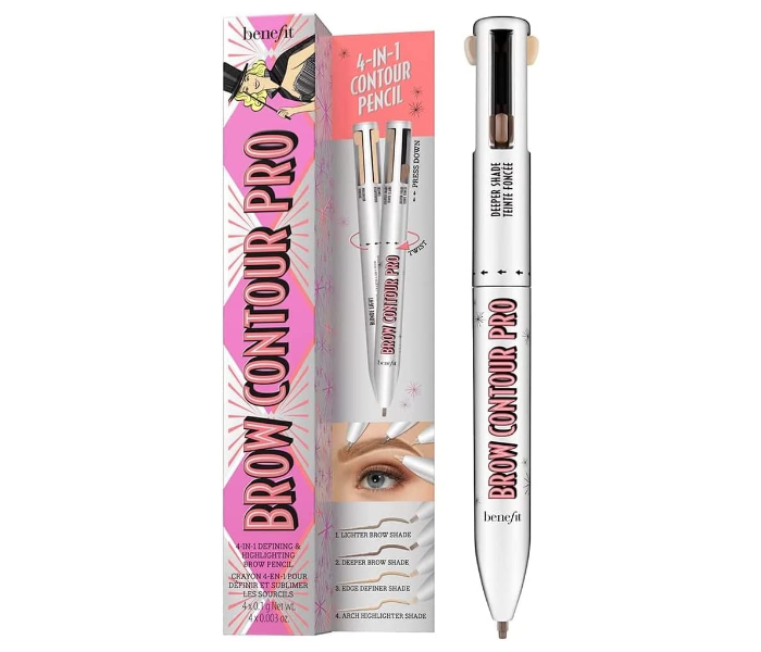 4 in 1 Waterproof Highlighter Eyebrow Contour Pen Pencil Cosmetic tool - Zoom Image 1