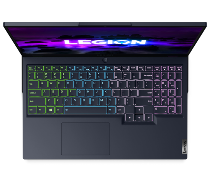 LENOVO LEGION 5  15ACH6H-82JW00LRAX 15.6 Inch FHD AMD R7 5800H Processor 16GB RAM 512GB SSD 4GB NVIDIA RTX 3050TI Graphics Windows 11 Home English-Arabic Keyboard - Phantom Blue - Zoom Image 4