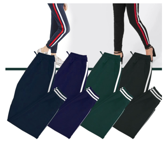 2 Pieces Unisex Assorted Color Streetwear Sports Pant - Zoom Image