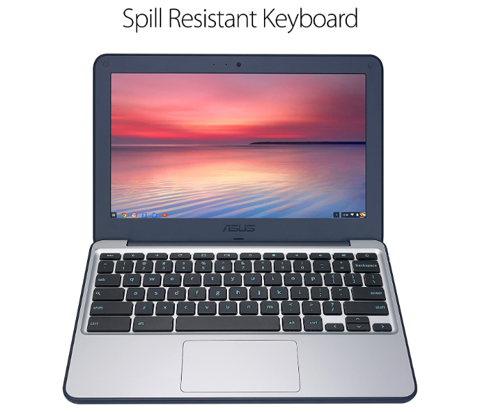 ASUS Chromebook C202SA 11.6 inch 180 Degree Intel Celeron 4 GB, 16GB eMMC Refurbished Laptop With app store - Zoom Image 2