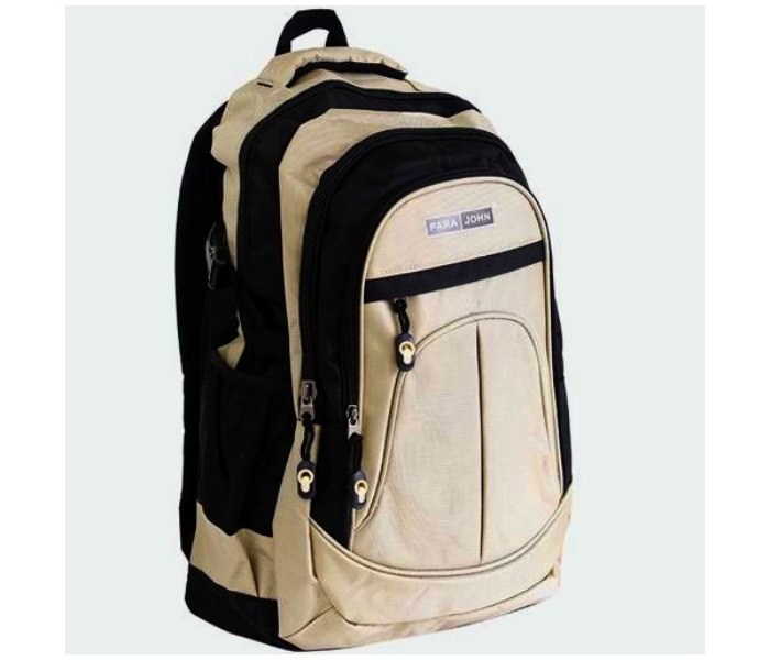 Para John PJSB6001A18 18-inch School Bag - Beige & Black - Zoom Image 2