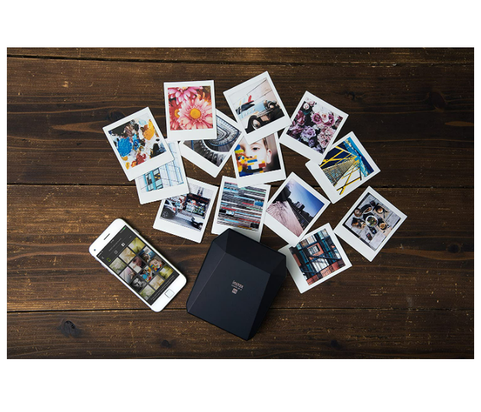 Fujifilim Instax Share SP-3 Square Film Instant Photo Printer - Black - Zoom Image 8