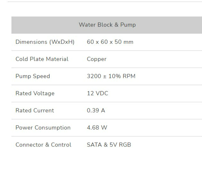 Cougar CG-CL-AQUA280-ARGB AQUA 280 ARGB AIO COOLER Solution For Gamers Who Requires Powerful CPU Cooling Performance With Outstanding ARGB Visuals - Zoom Image 6