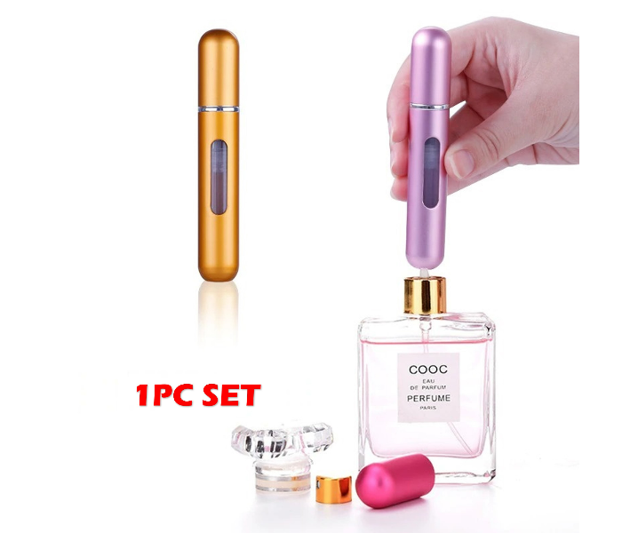 Sari 5ml Mini Perfume Refillable Spray Bottle Travel Atomizer 1 Pc Packs Random Colors  - Zoom Image 3