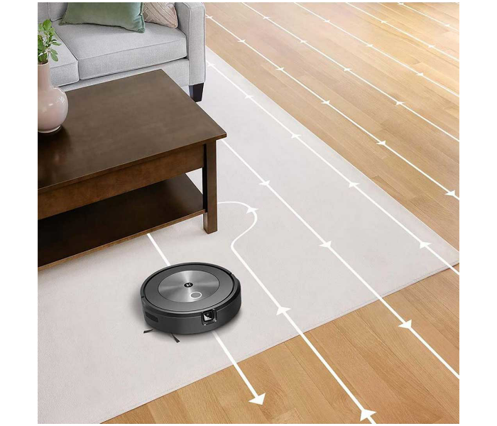 iRobot Roomba J7 Wi-Fi Connected Robot Vacuum Avoids obstacles like pet waste and cords Smart Mapping Works with Alexa Ideal for Pet Hair Carpets Hard Floors Vacuum Cleaner - Black - Zoom Image 5